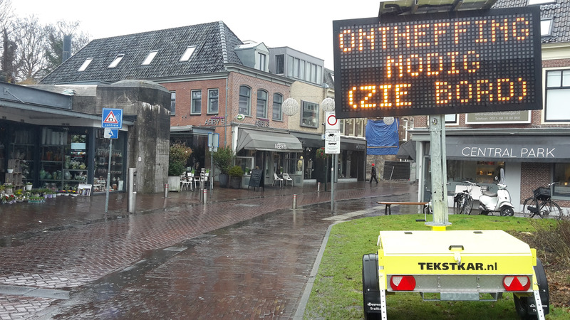 Gemeente snel in actie tegen ongewenst verkeer in binnenstad