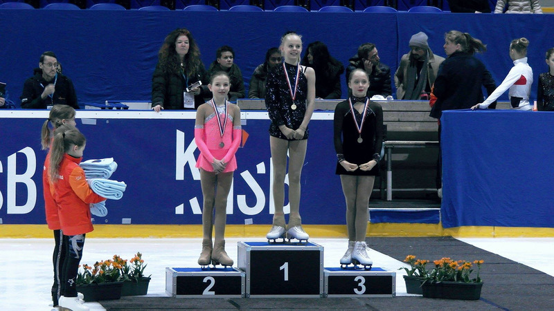 Melissa Hopman wint zilver bij Open NK Kunstrijden