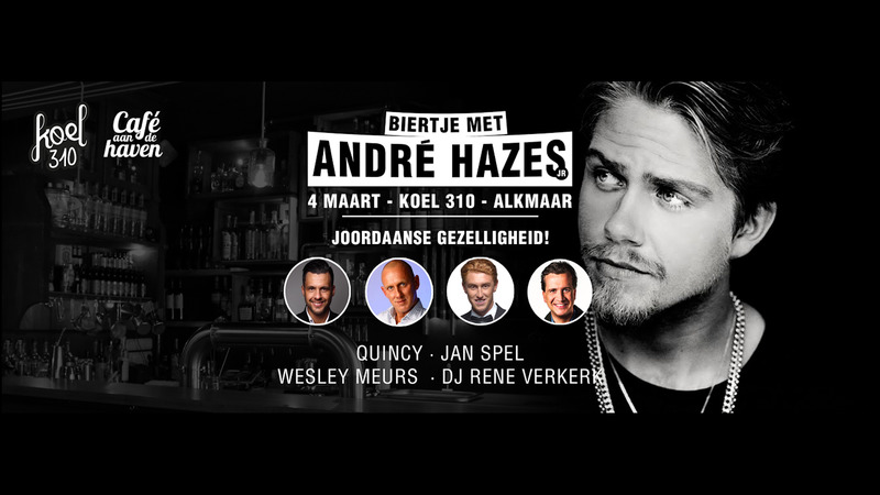 Biertje met Dré Hazes' en vrienden bij Koel310