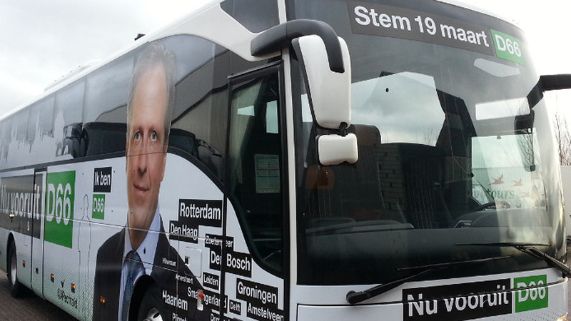 D66 Bustour op 10 maart langs Het Nieuwe Warenhuis