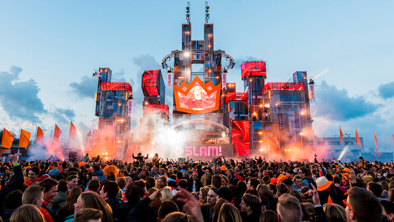 SLAM! Koningsdag line-up krijgt fikse uitbreiding