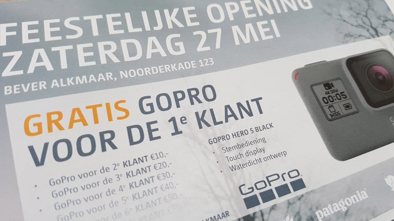 Klachtenregen na ‘GoPro-openingsactie’ nieuwe winkel Bever in Noorderarcade