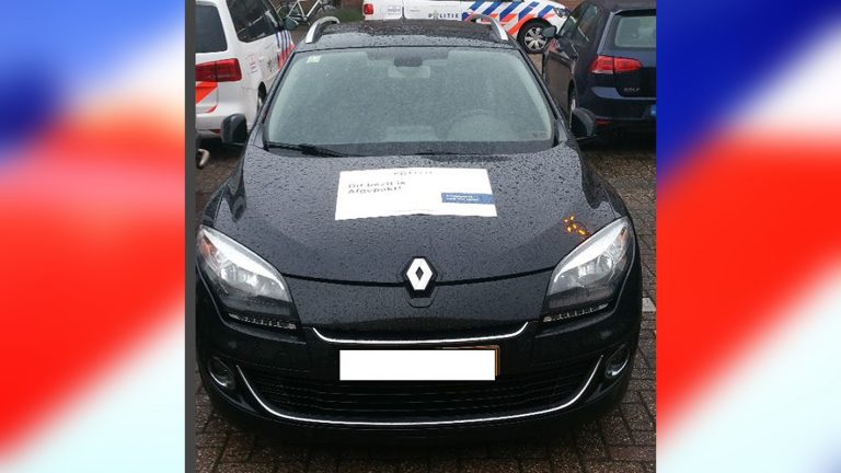 Politie pakt auto af van hennepkweker