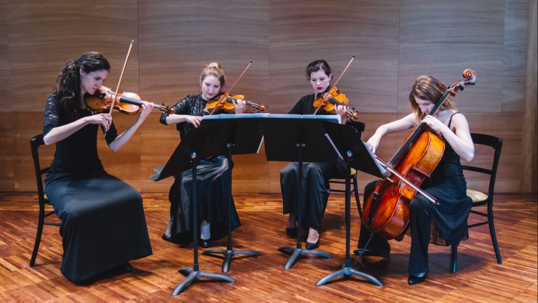 Concert previews van Capriccio Quartet in de bieb ?