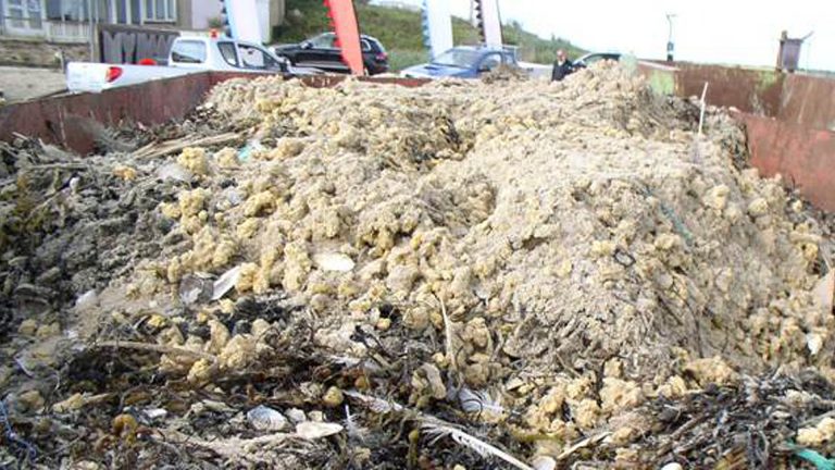Onderzoek gestart na tweede lading paraffine op strand