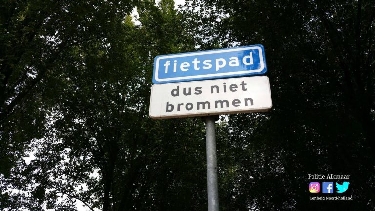 Brom- en snorfietscontrole op Molentochtpad