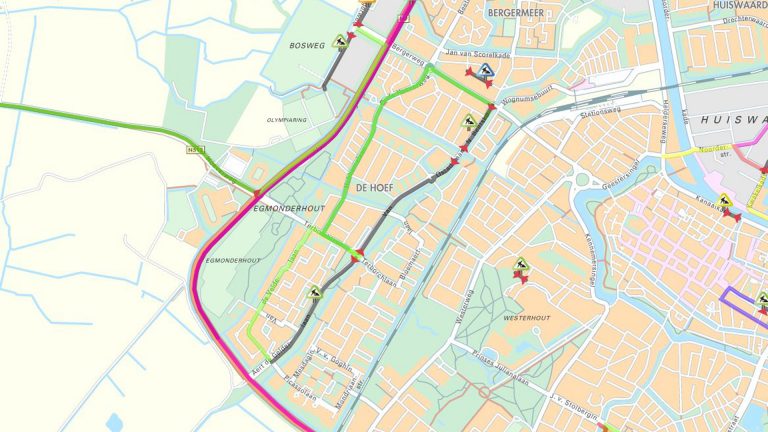 Wegwerkzaamheden De Gelderlaan en Van Ostadelaan