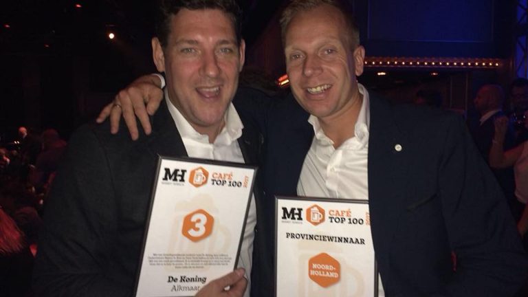 Café De Koning derde van Nederland geworden in de Café Top 100