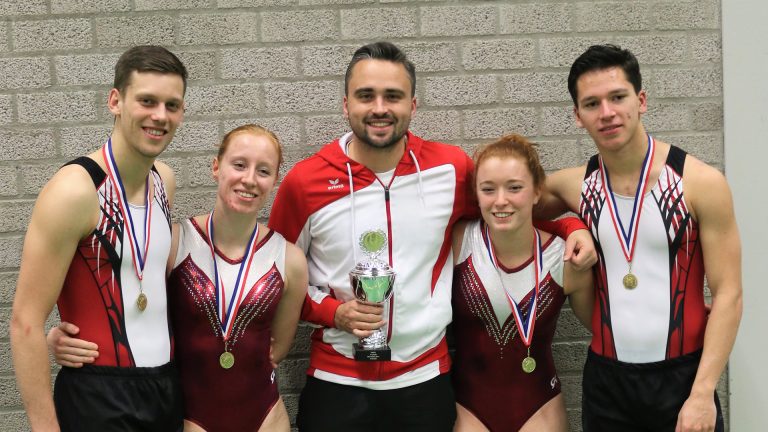 Vijfde titel op rij voor Triffis A1 bij NK Trampoline Teams