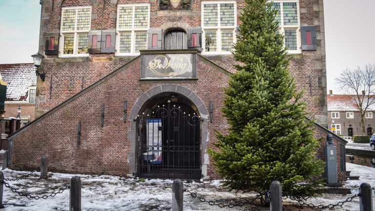 Kerstboom De Rijp weer terug voor raadhuis