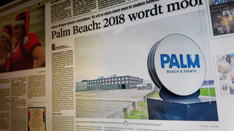 Verwarring en onrust na opmerking programmamanager Waardse Palm Beach