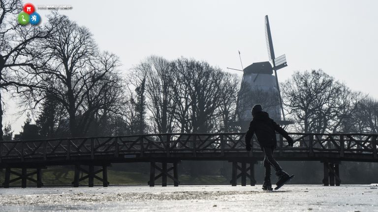 Fotoreportage: laatste dagje ijspret op Alkmaars natuurijs