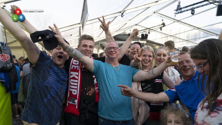 Uitzending Bekerfinale op Paardenmarkt in beeld