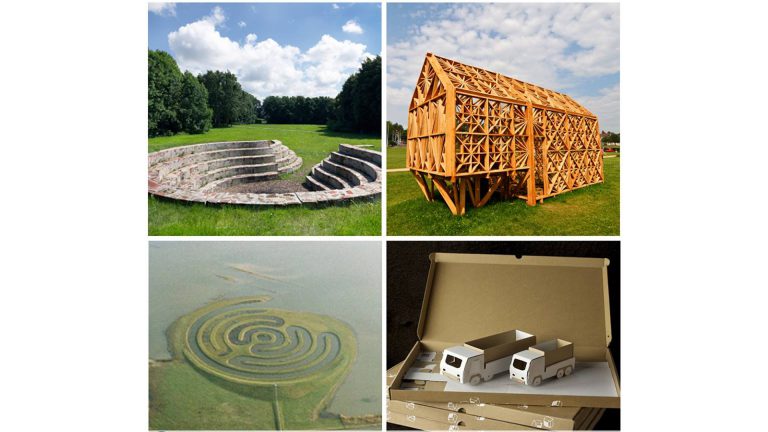 Presentatie vier opties voor kunstproject Middenweg-Zuid