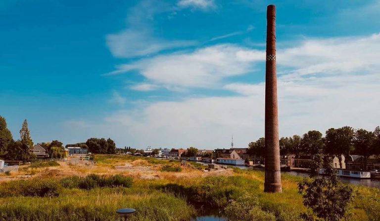 Historische Vereniging Alkmaar maakt zich zorgen om schoorsteen Jaagpad
