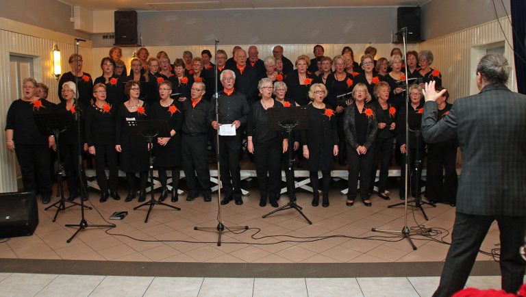 Benefietoptreden zangkoren voor Stichting Michael-Wings