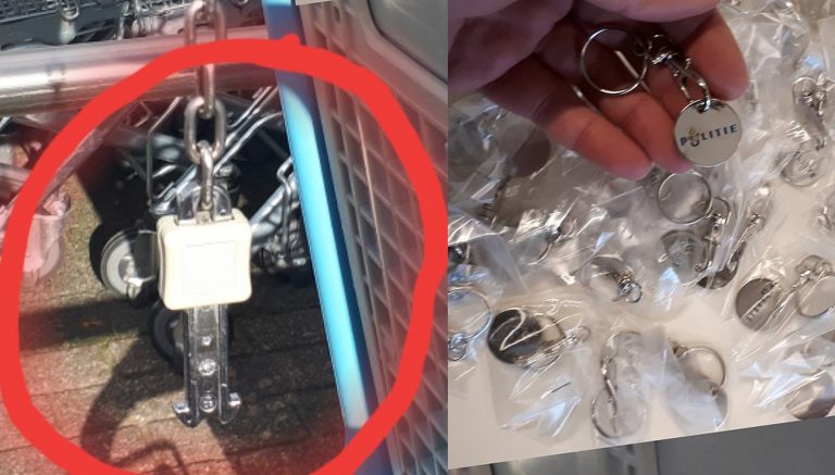 Oude man pikt euro’s uit winkelwagentjes van onoplettende mensen in De Mare