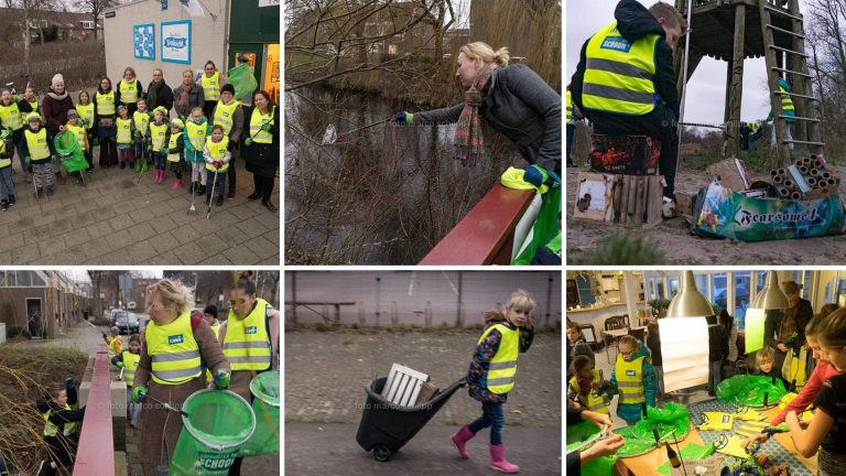 Plastic Politie in actie in Alkmaarse wijk ’t Rak