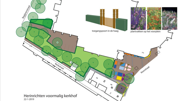 Herinrichting voormalig kerkhof en kerkpleintje Grote Kerk Alkmaar