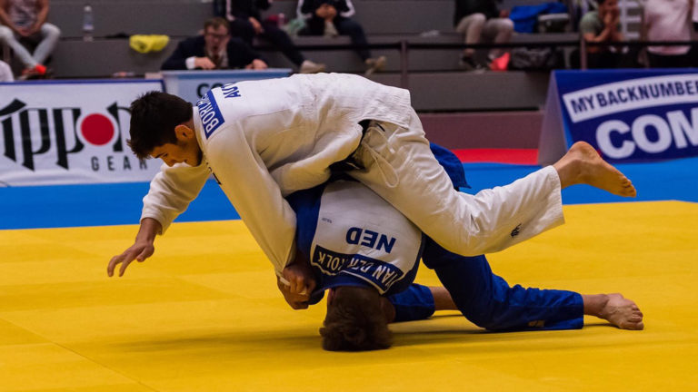 Judoka Yannick van der Kolk grijpt bronzen medaille in Zwitserland