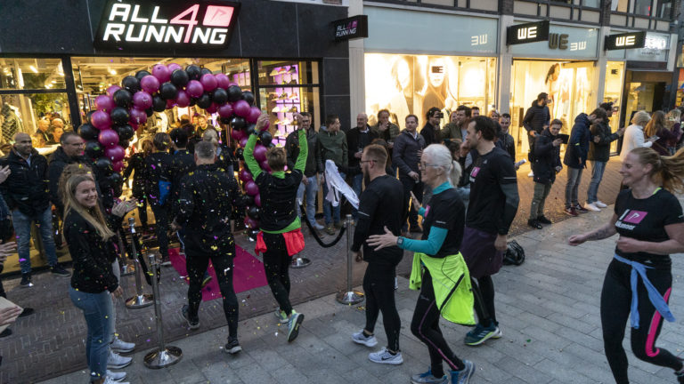 Sportieve heropening van All4running in Alkmaar