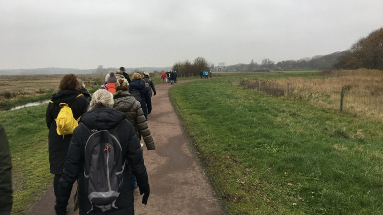 Wethouder Dijkman loopt mee met Wandel2Daagse ?