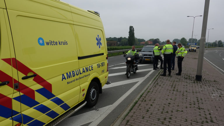 Motorrijder onderuit op Noordervaart