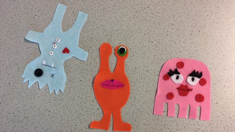 Creativiteit en techniek bij Monsterworkshop in bieb De Mare ?