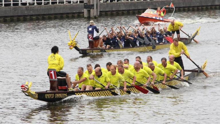 Alkmaars Drakenbootfestival met internationals en gelegenheidsteams ?