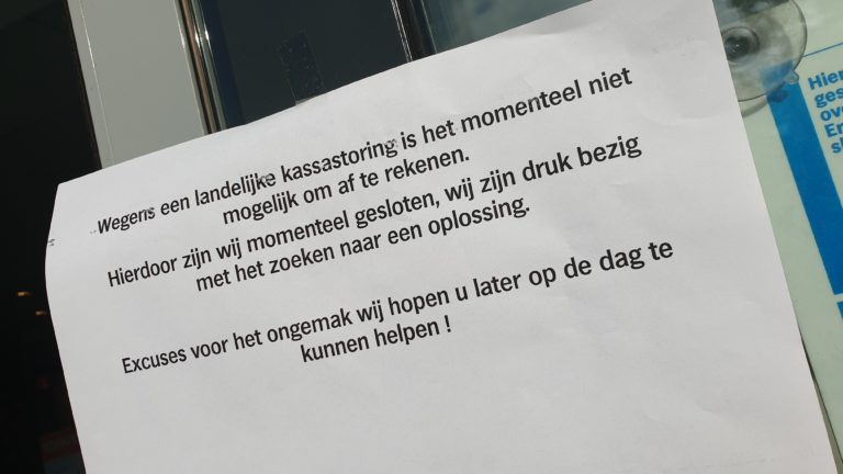 Kassasysteem Albert Heijn door netwerkproblemen plat; zelfscan werkt nog wel