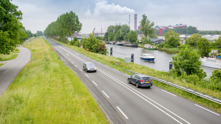 Provincie vernieuwt asfalt: N244 dicht tijdens herfstvakantie