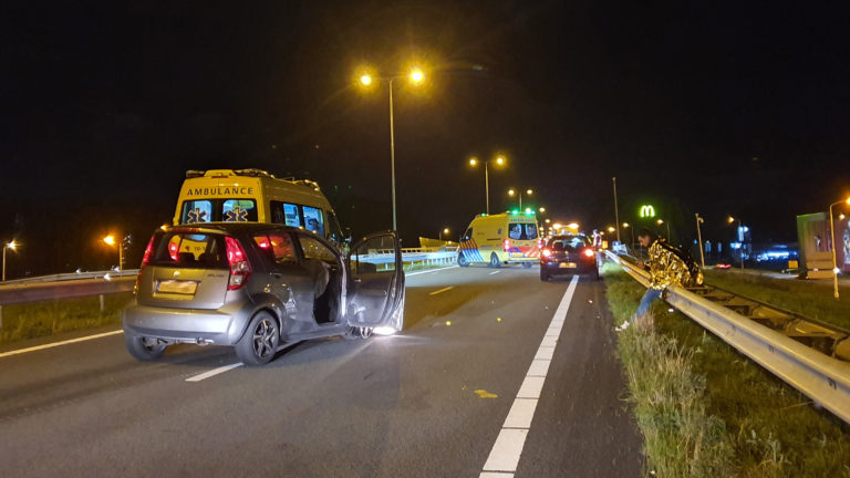 Vier gewonden bij ongeval op N242 in Alkmaar