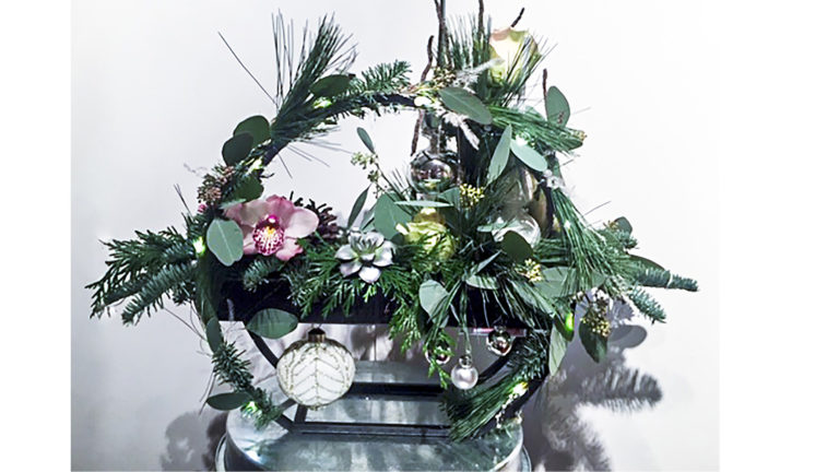 Kerstworkshop bloemschikken bij Atelier 6 in Heerhugowaard ?