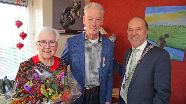 De heer G. Stoop toegetreden tot Orde van Oranje-Nassau