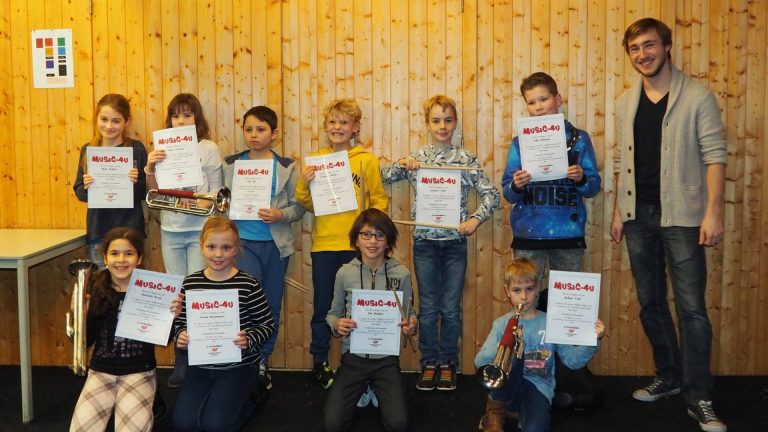 Trompetterkorps Alkmaar start op 9 maart nieuwe kindercursus Music-4U ?