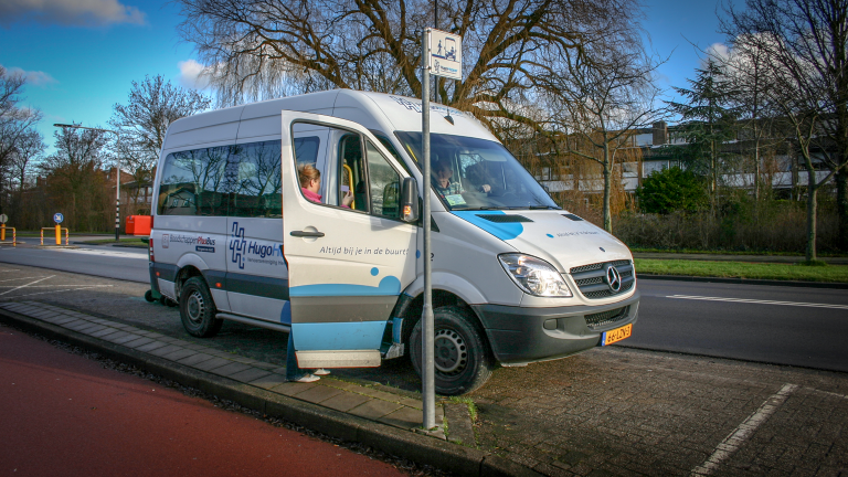 De HugoHopper gaat weer rijden; in eerste instantie alleen deur tot deur