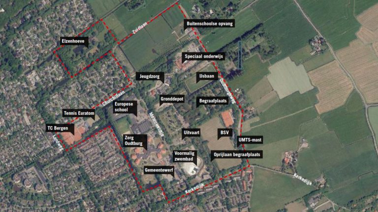 Vrijdagavond online inspraak voor toekomst gebied Bergen Oost