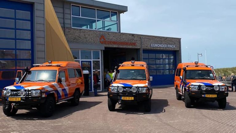 Nieuwe strandtrucks voor reddingsbrigades Egmond, Bergen en Schoorl