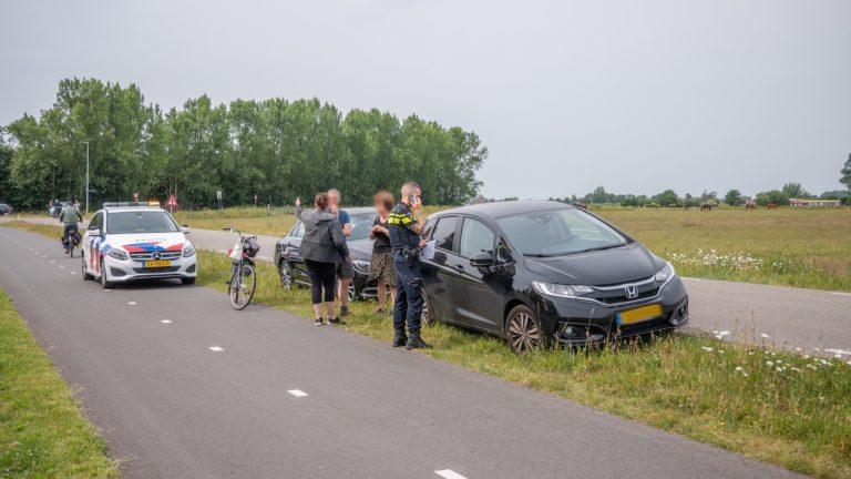 Kogendijk bij Bergen opnieuw toneel van aanrijding, geen gewonden