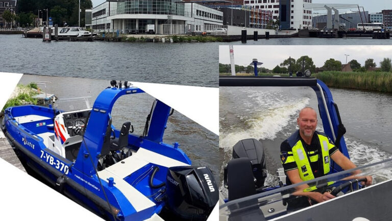 Twee schippers bekeurd voor te hard varen op Alkmaardermeer