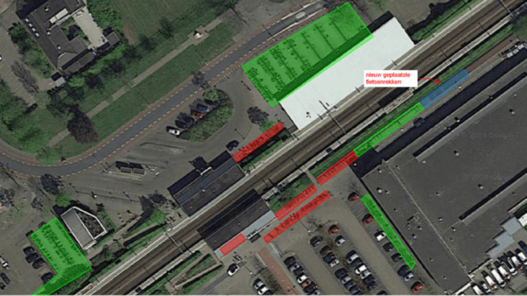 Herinrichting station Alkmaar Noord in augustus van start, deel fietsenrekken tijdelijk weg
