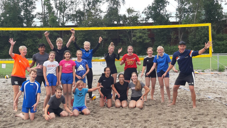 Zeer geslaagde clinic bij Alkmaar Beach tijdens TeamNL Beach Tour