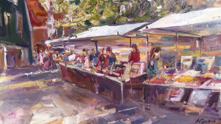 Kunstmarkt Bergen dit jaar op Plein, niet rond Ruïnekerk 🗓