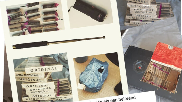 Wijkagent treft bij ‘belerend gesprek’ over vals geld ook nog illegale wapens en vuurwerk