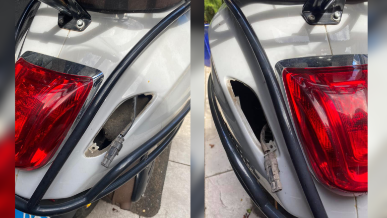 Dieven stelen knipperlichten van bij Alkmaarse kermis gestalde scooters
