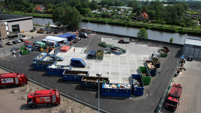 Afvalbrengstation Molletjesveer van 28 september t/m 2 oktober gesloten