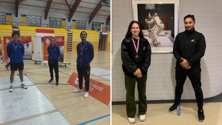 Brons voor 15-jarige Ava Emanuel op NK Schermen voor senioren