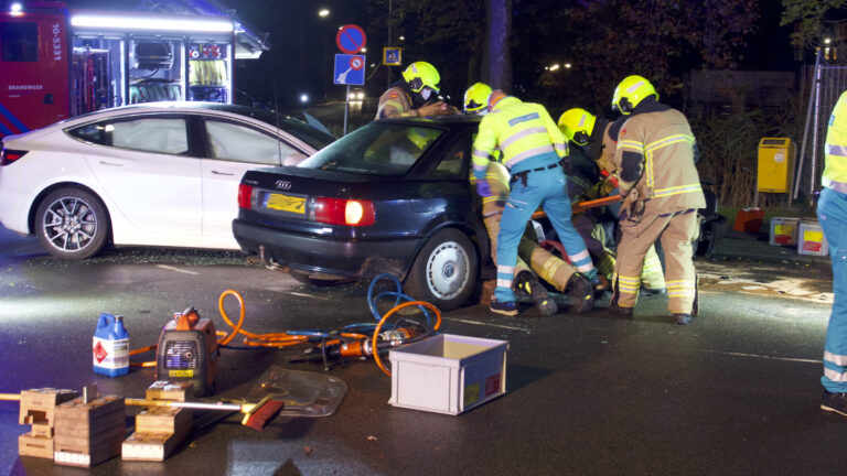 Automobilist raakt gewond bij ongeval in Zuid-Scharwoude