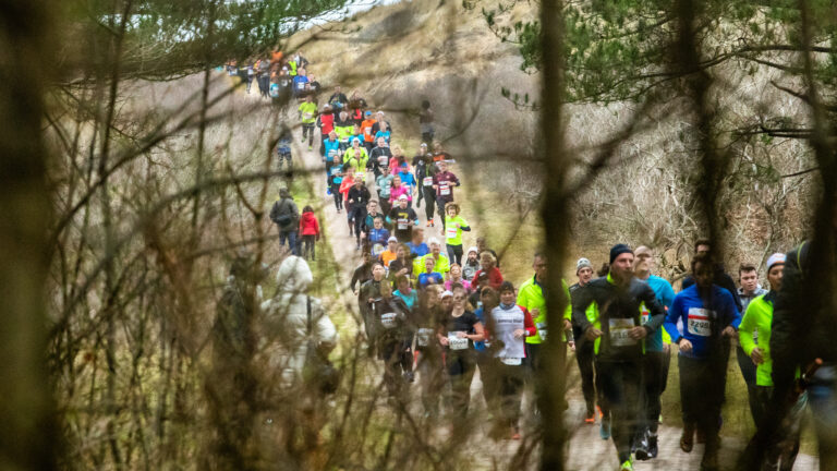 Streep door Egmond-Pier-Egmond strandrace, Egmond Halve Marathon, Egmond Wandel Marathon en Groet-uit-Schoorl Run