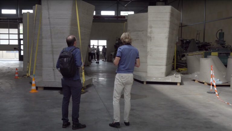 3D geprinte betonbruggen voor fietspad langs N243 tussen Alkmaar en Avenhorn